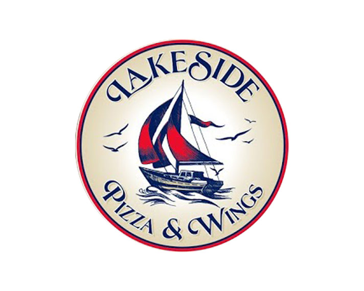 Lakeside Pizza and Wings logo